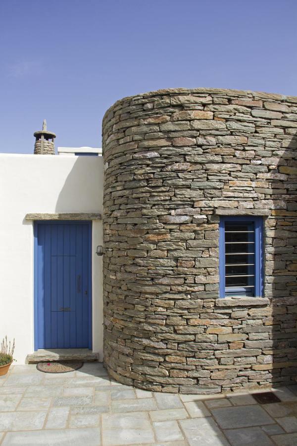 Bioclimatic Stone Built Villa Kastrianí Exterior photo